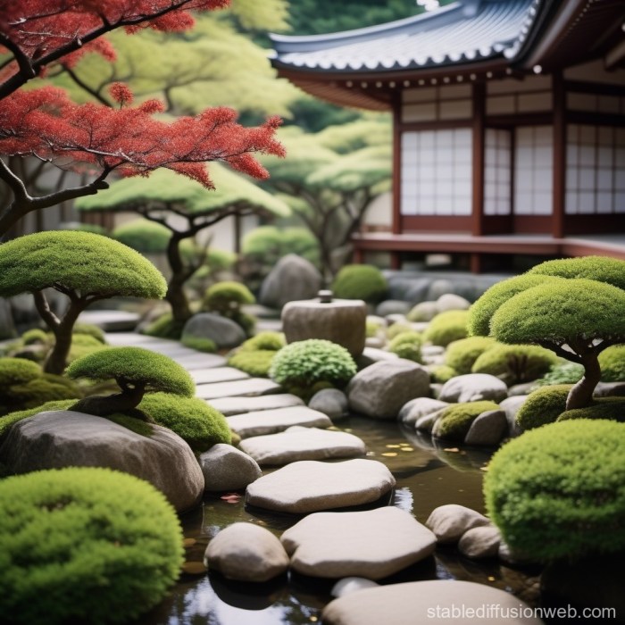 Japanese Garden Aesthetics | Stable Diffusion Online Japanese Garden Aesthetics | Stable Diffusion Online